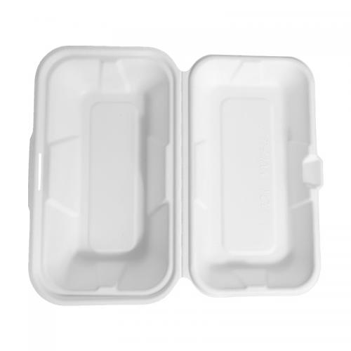 Caja biodegradable de la comida del bagazo de la caña de azúcar para el restaurante